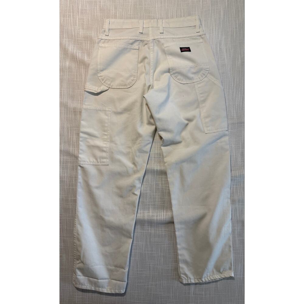 Dickies Women’s White 30/32 Utility Cargo Pants (Straight Leg) - Picture 3 of 13
